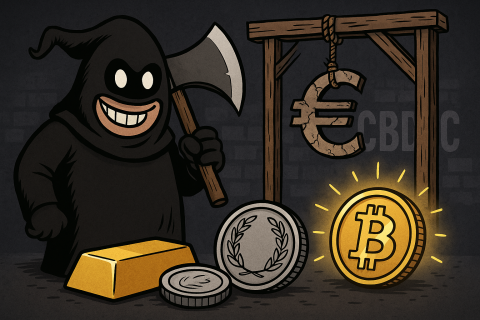 Der Henker über Fiat, Gold, Bitcoin und die Ketten der CBDCs