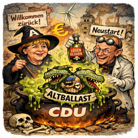 Merkel Reloaded – oder: Das politische Recyclingzentrum der CDU
