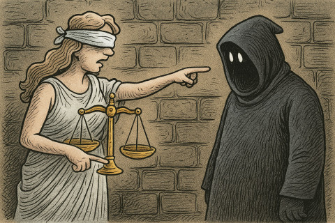 Der Galgen der Worte – Wie Satire zur Straftat wurde