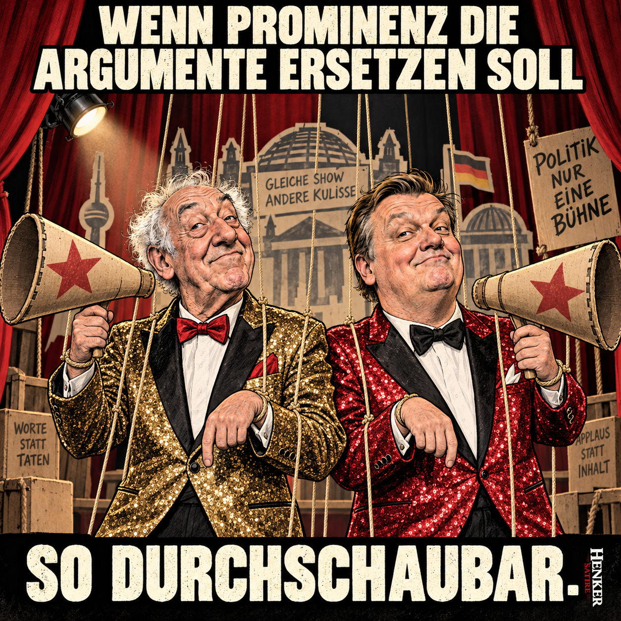 Prominenz und Argumente