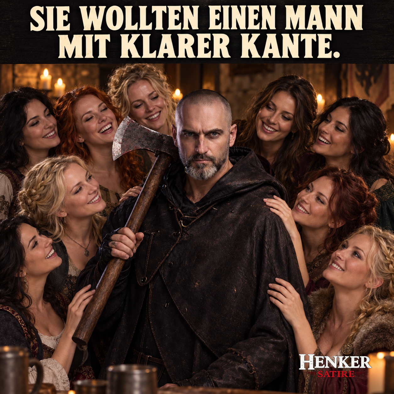 Ein Mann mit klarer Kante