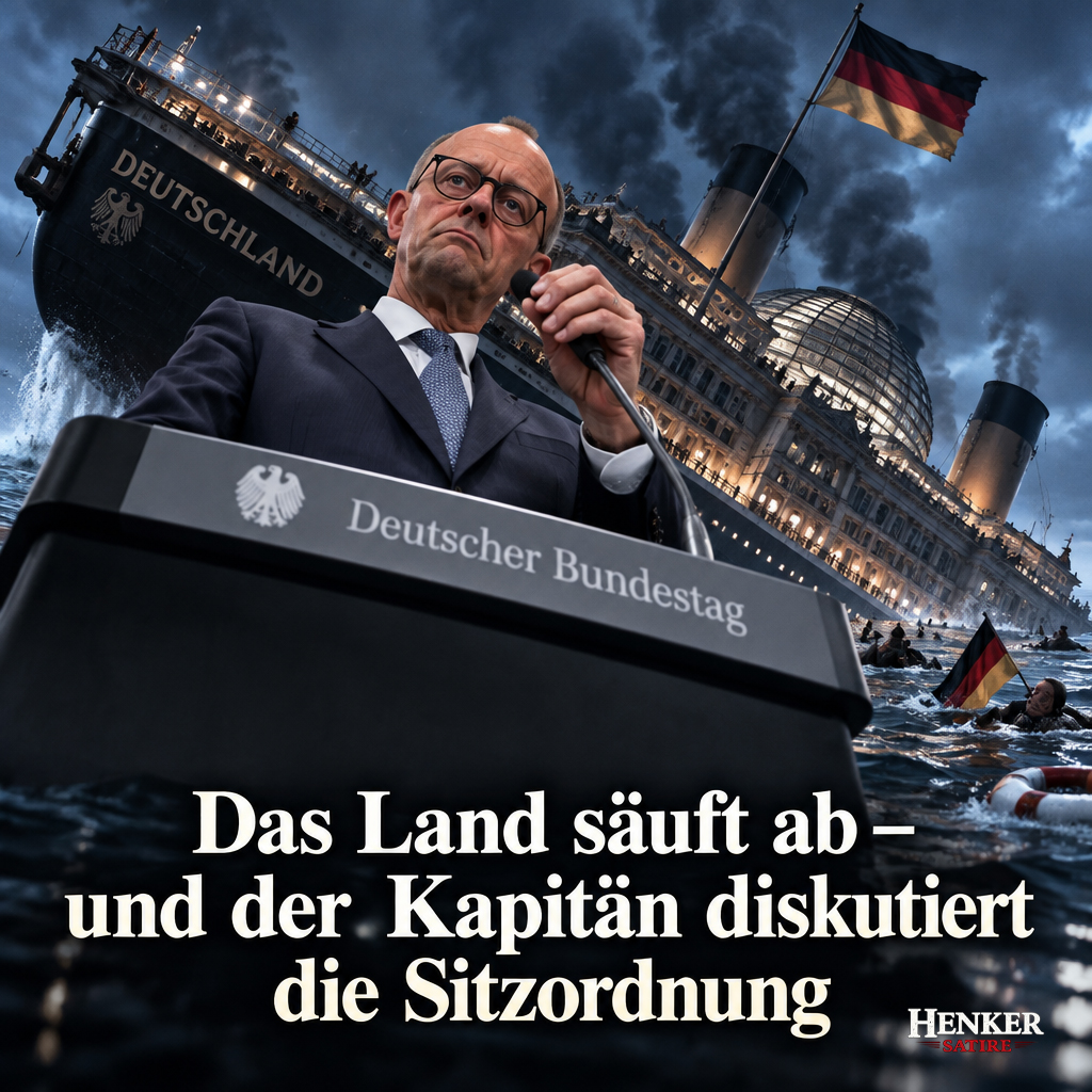 Der Kapitän diskutiert die Sitzordnung